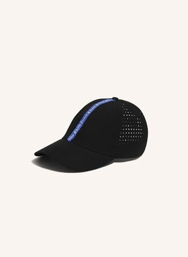 Peloton Run Hat, Black/Blue, One Size Fits All - Image 3
